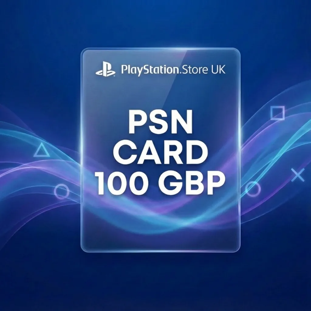 PSN Карта пополнения 100 GBP (Фунтов) Великобритания