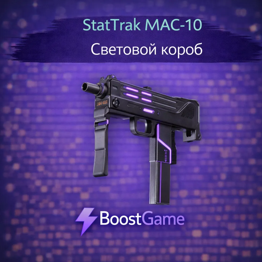 ・StatTrak MAC-10 | Световой короб・ОТПРАВКА ТРЕЙДОМ・