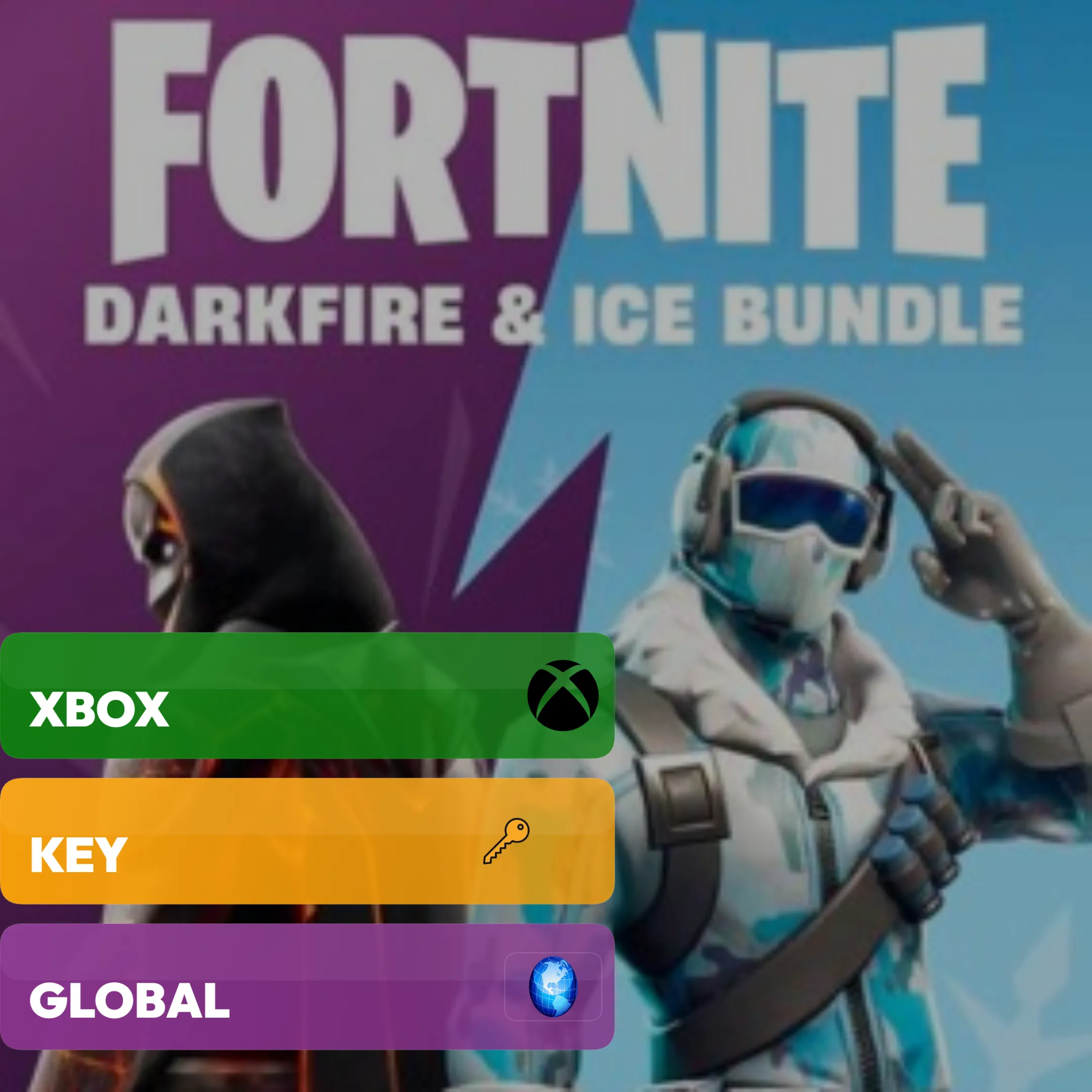Fortnite Darkfire & Ice Bundle (DLC) XBOX LIVE Key GLOBAL