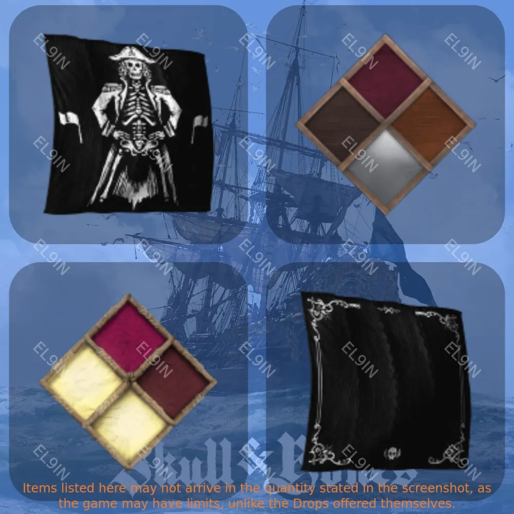✨Skull and Bones🔥Твич Дропсы⚡4 предметов + 🎁