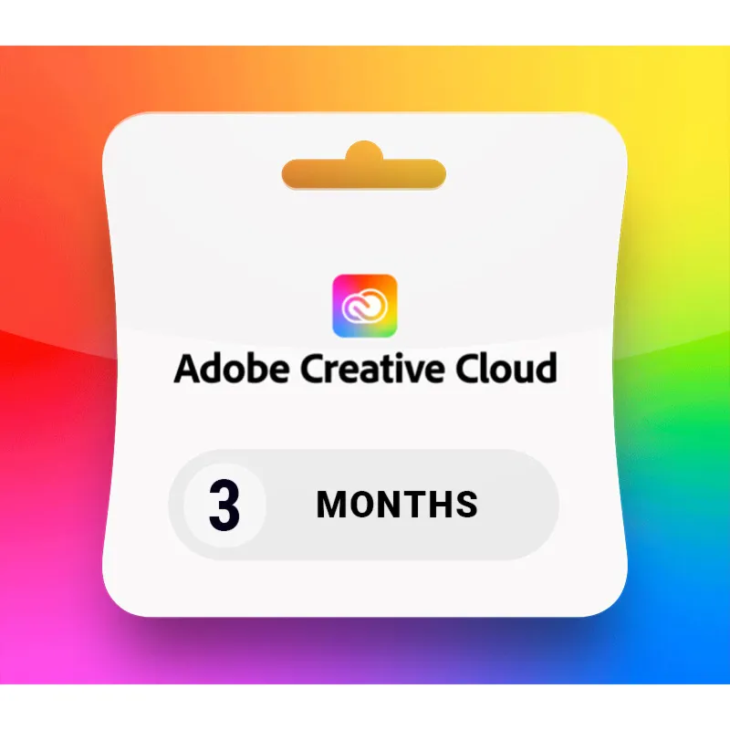 КЛЮЧ ADOBE CREATIVE CLOUD PRO НА 3 МЕСЯЦА
