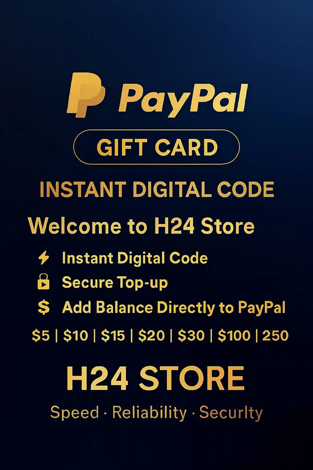  Подарочная карта PayPal в долларах США | Мгновенный цифровой код |