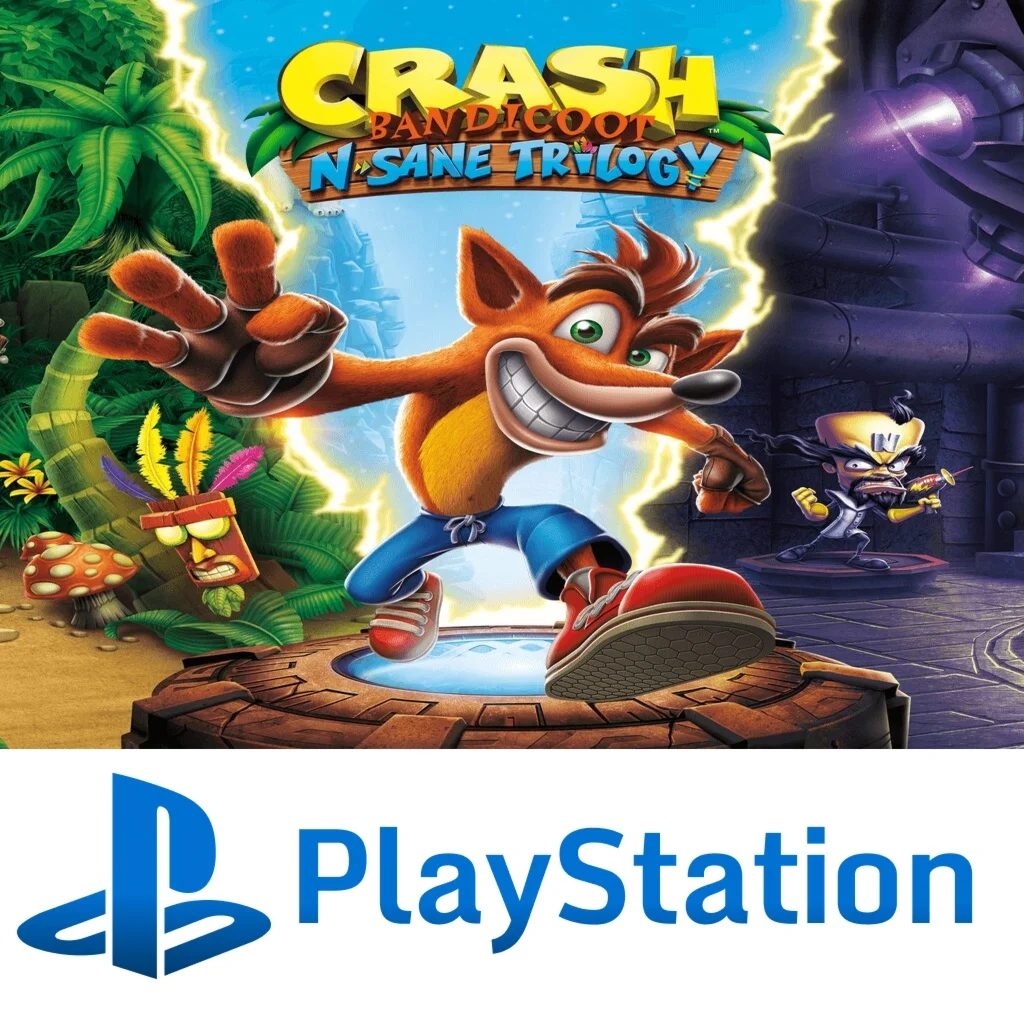 Crash Bandicoot N Sane Trilogy для PS4 PS5