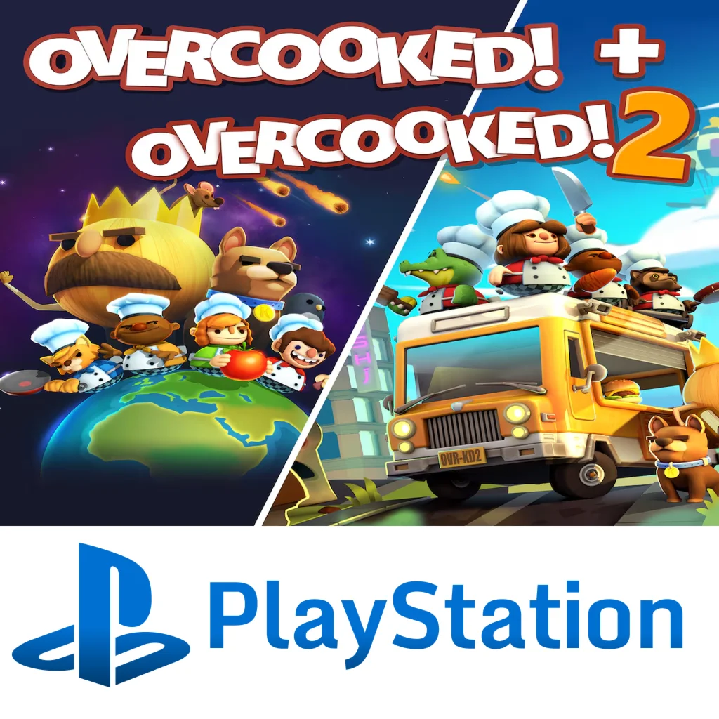 Overcooked! + Overcooked! 2 для PS4/PS5