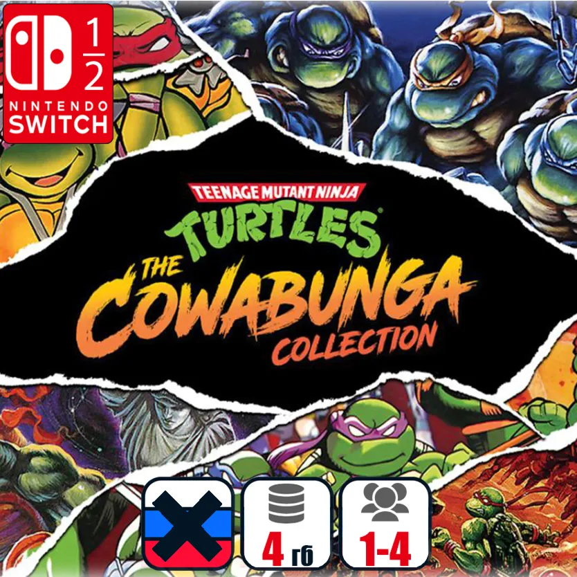 Teenage Mutant Ninja Turtles: The Cowabunga | Nintendo Switch 1/2