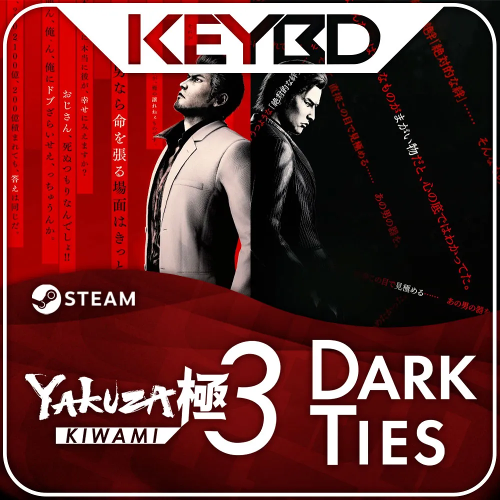 Yakuza Kiwami 3 & Dark Ties · Standard/Deluxe · STEAM RU · АВТО