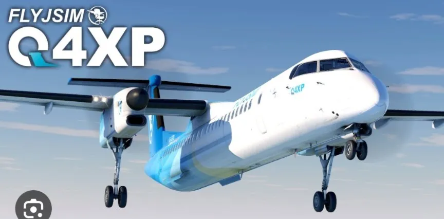 FlyJSim Dash 8 Q400 X-Plane 12