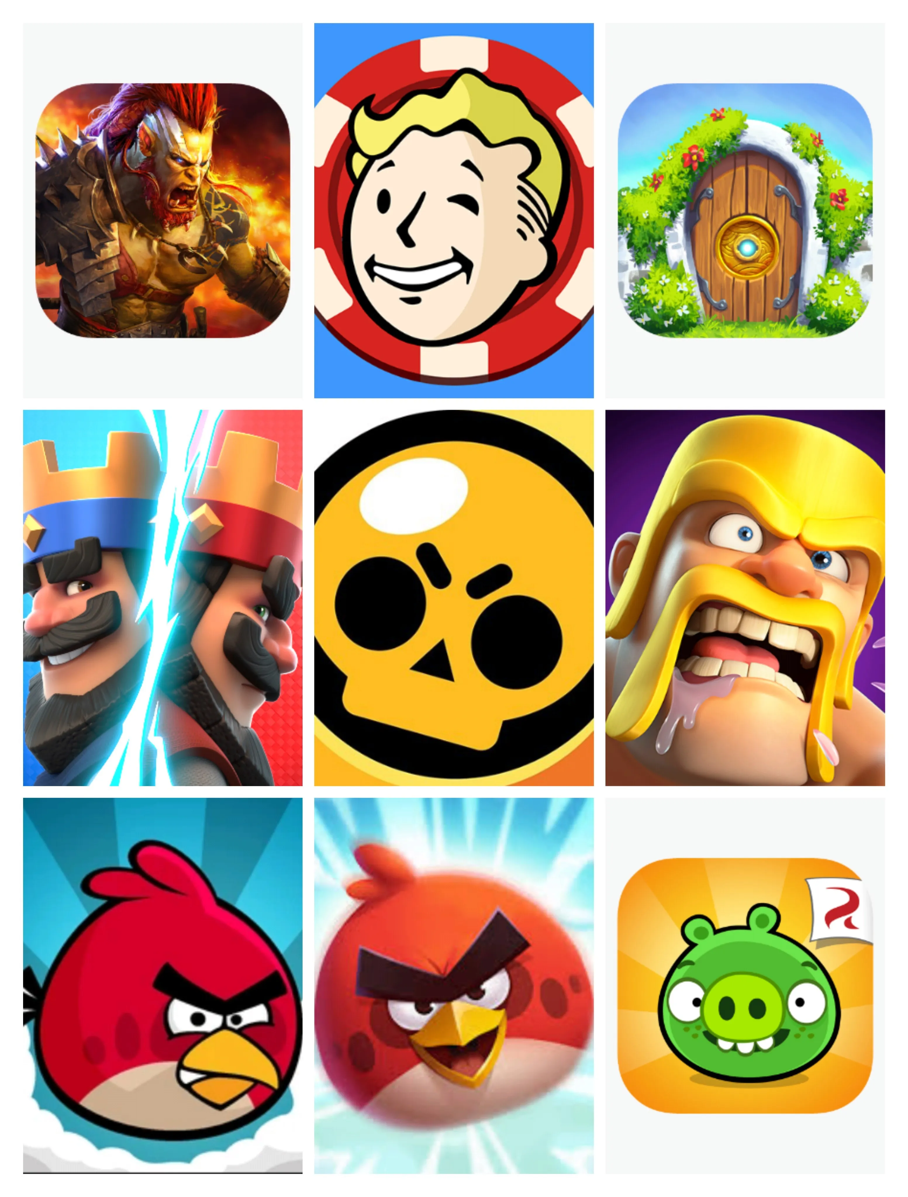 Brawl Stars Clash of Clans Clash Royale iOS iPhone iPad AppStore GAMES