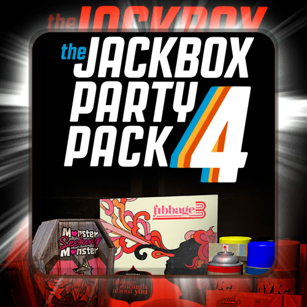 The Jackbox Party Pack 4 Epic Games  ПОЛНЫЙ ДОСТУП  Новый Аккаунт