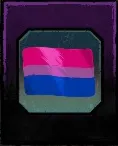  DBD | Значок радужный флаг Bisexual | БОНУС + ПОДАРОК
