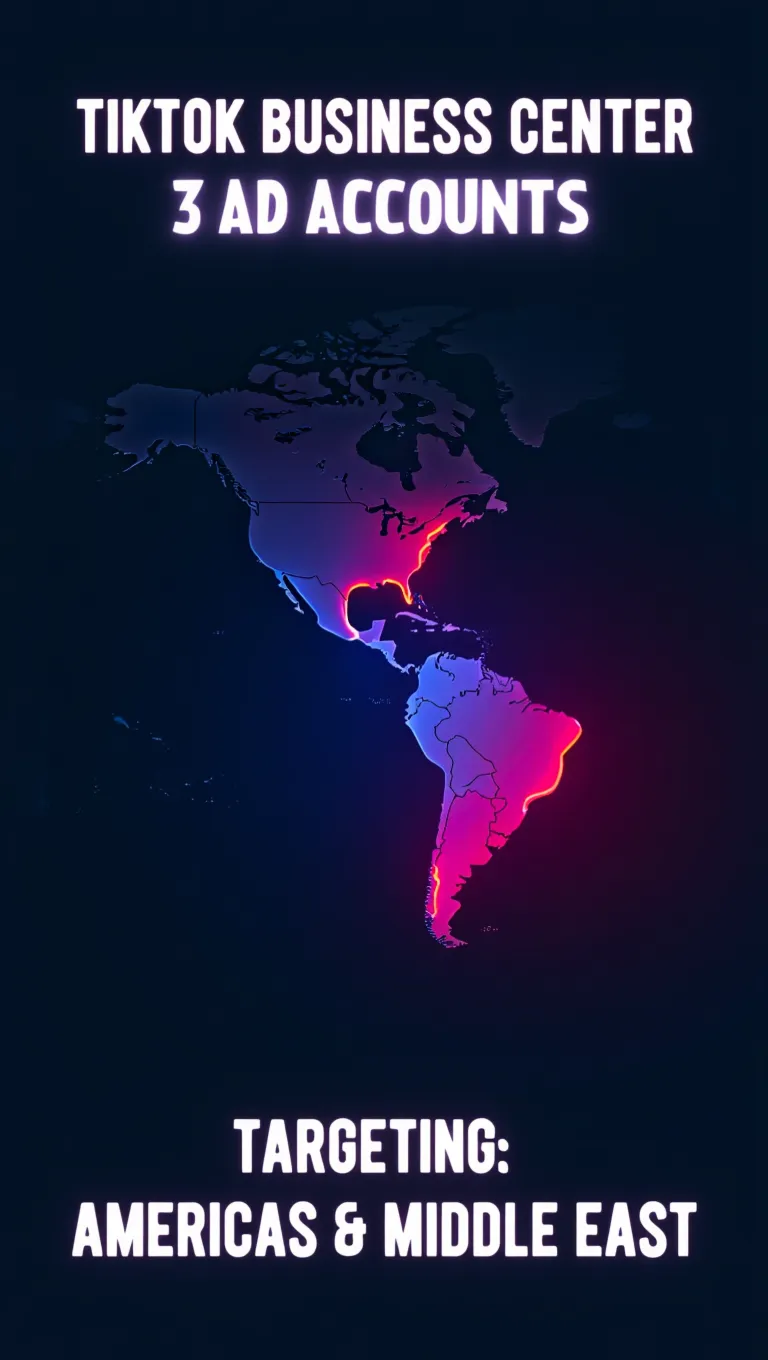 Проверенный TikTok Business Center с 3 рекламными аккаунтами | Автоплатеж