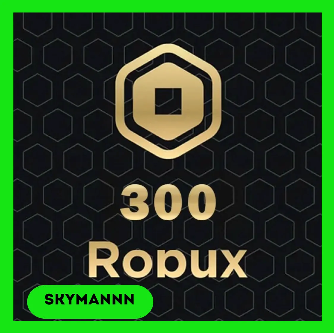 300 ROBUX КАРТА ПОПОЛНЕНИЯ ROBLOX GLOBAL АВТО 24/7