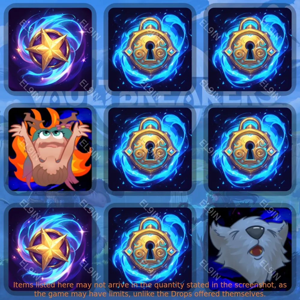 ✅Vaultbreakers👾Твич Дропсы⚡9 предметов + 🎁