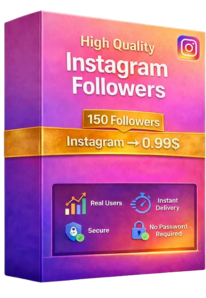 150 подписчиков Instagram - 100% реальные аккаунты - Отличное качество