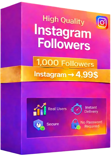 1000 подписчиков Instagram - 100% реальные аккаунты - Отличное качество