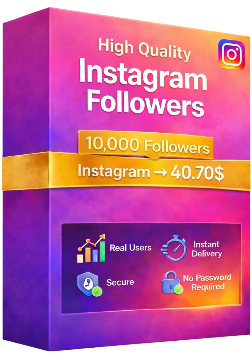10,000 Instagram Followers + 🎁 10,000 FREE Instagram Views – Fast &amp; Stable 🚀