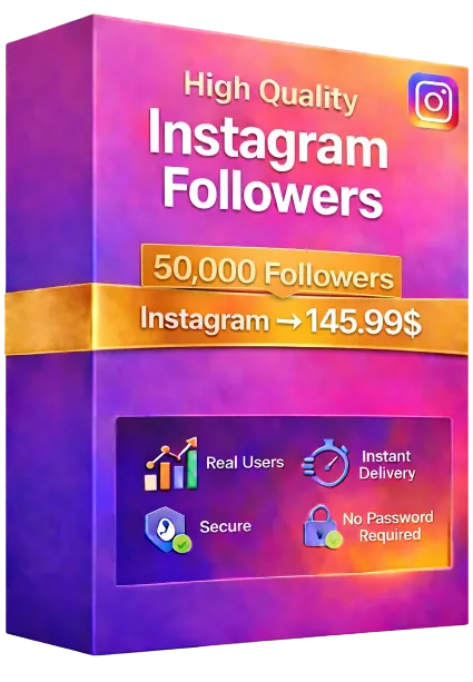 50,000 подписчиков Instagram + 10 000 БЕСПЛАТНЫХ просмотров – Быстро и стабильно
