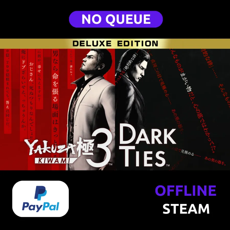 Yakuza Kiwami 3 & Dark Ties Deluxe Edition