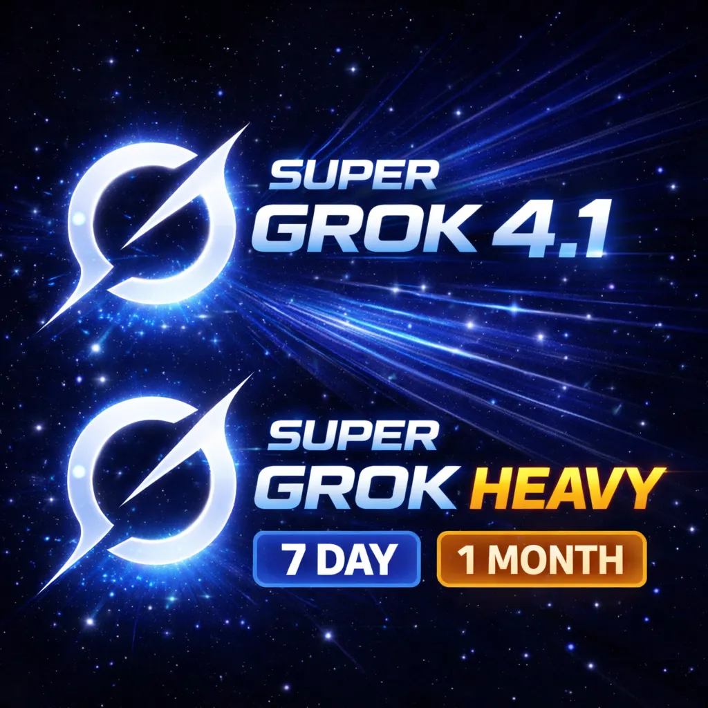 SUPER GROK 4 - HEAVY AI: личный аккаунт на  3 дней / 1 месяц