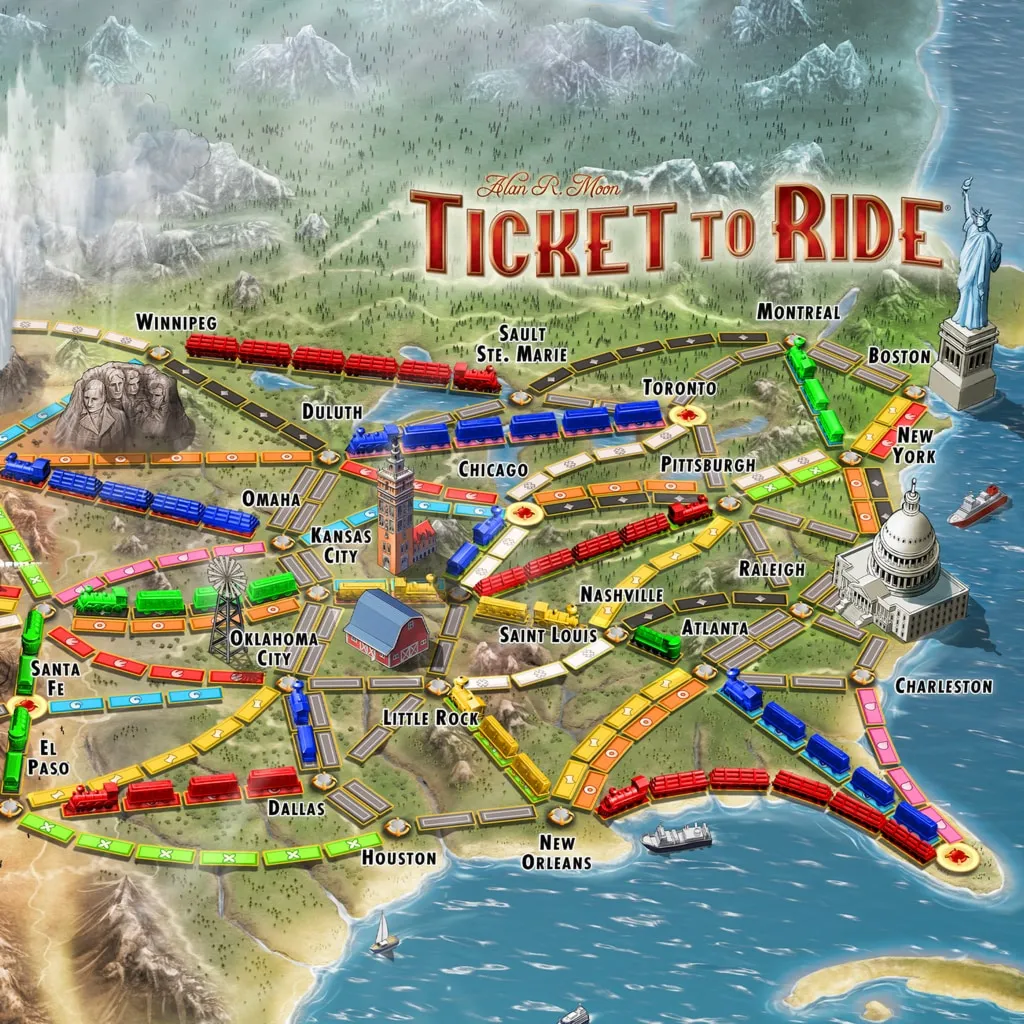 Ticket to Ride® PlayStation (PSN) buy in your account