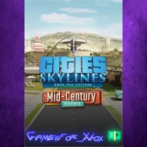 ️Cities Skylines - Content Creator Pack: Mid-Century Modern XBOX DLC