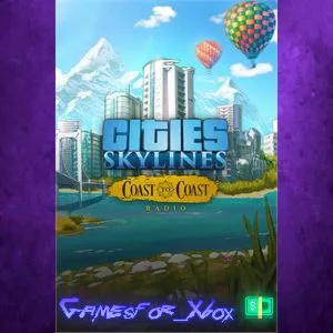 ️Cities Skylines - Coast to Coast Radio XBOX DLC