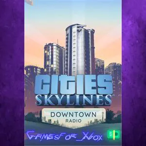 ️Cities Skylines - Downtown Radio XBOX DLC