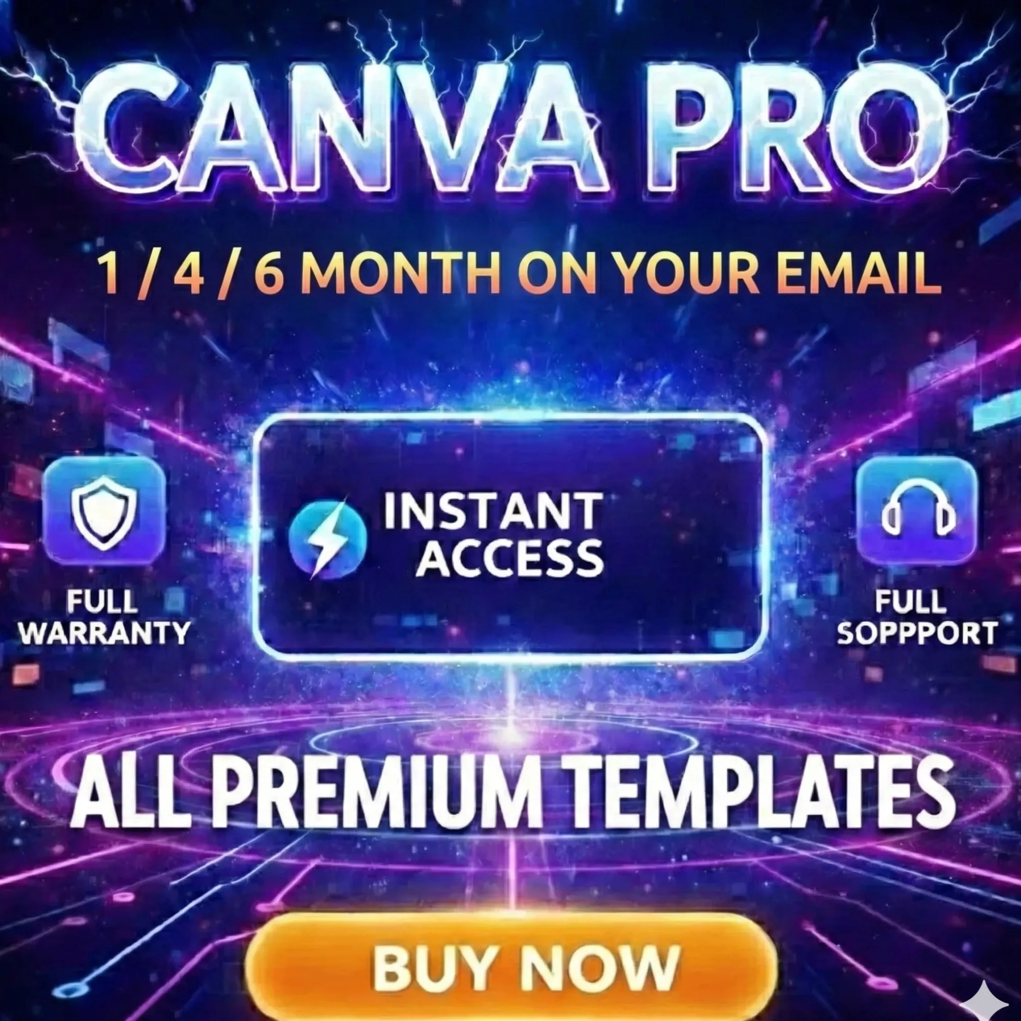 Canva Pro 1/4/6 Месяц+ 1 год |Гарантия|Ограниченное предложение