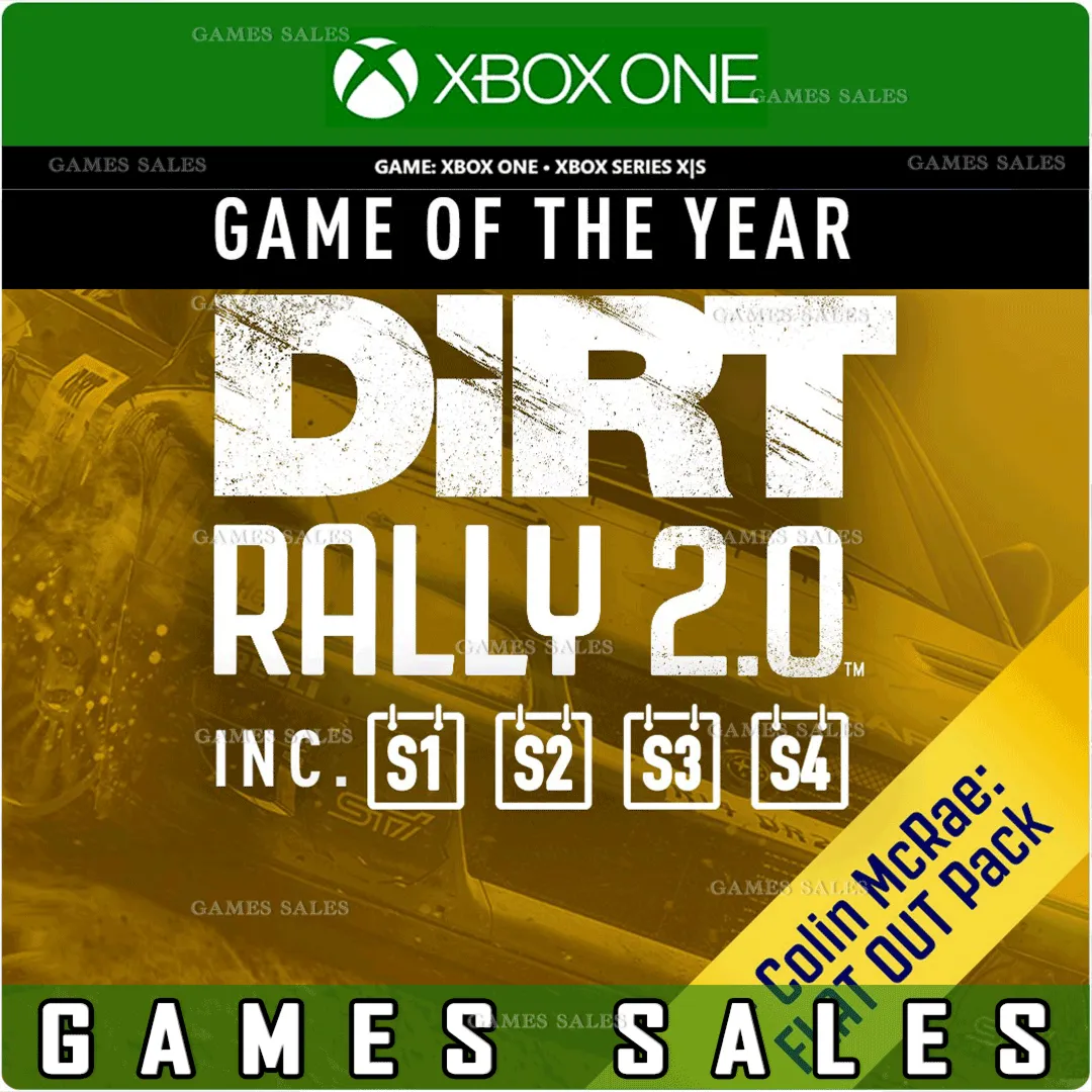 ✅❤️DIRT RALLY 2.0 GAME OF THE YEAR❤️XBOX ONE|XS🔑КЛЮЧ