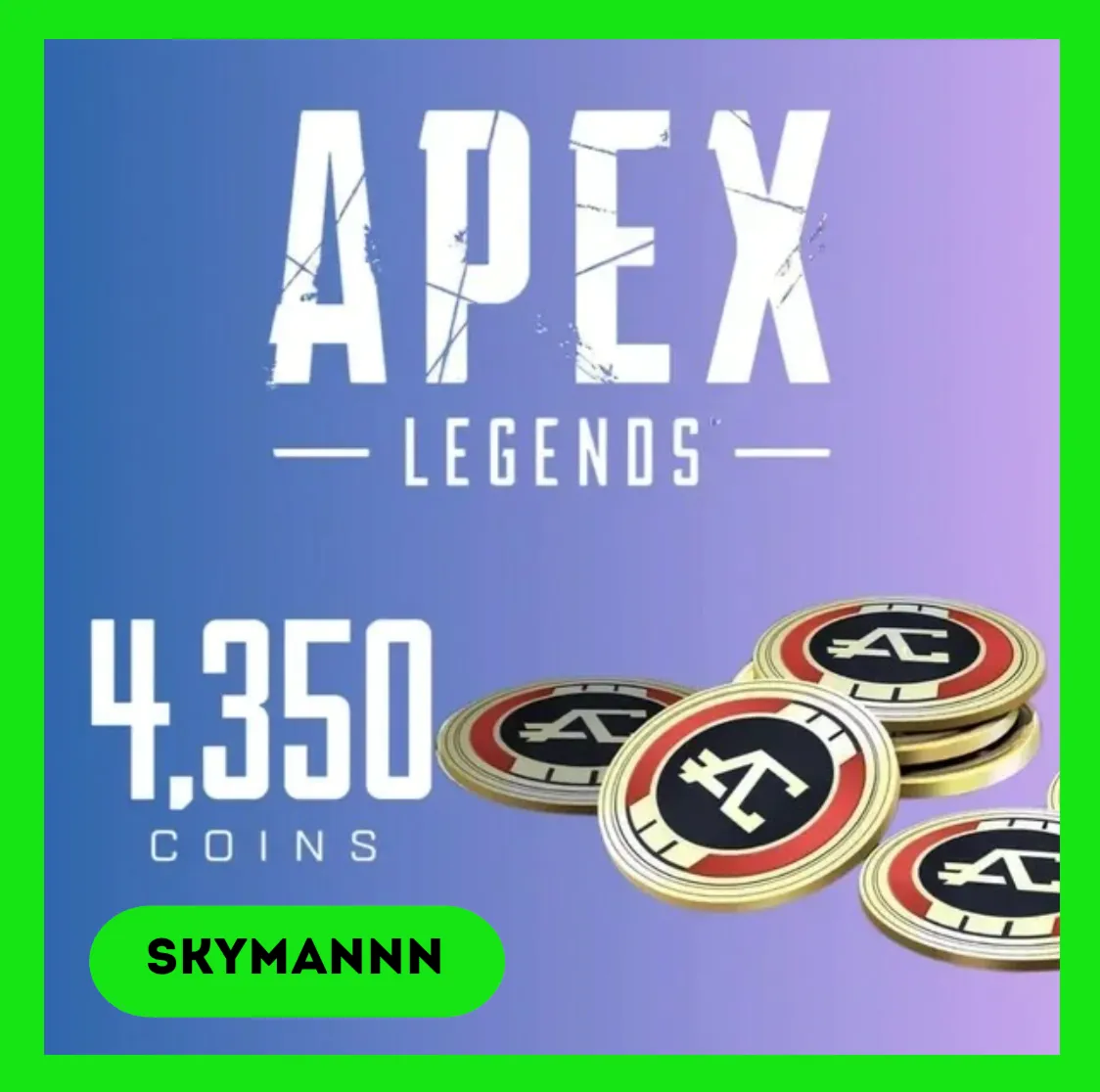 4350 Apex Coins | Apex Legends EA App КЛЮЧ GLOBAL