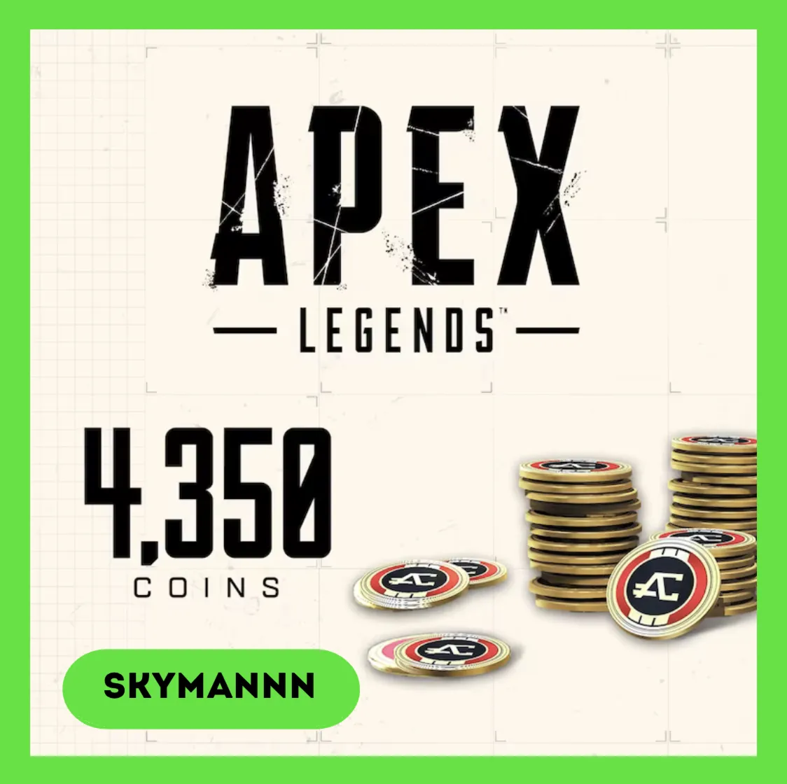 4350 Apex Coins | Apex Legends Xbox КЛЮЧ GLOBAL