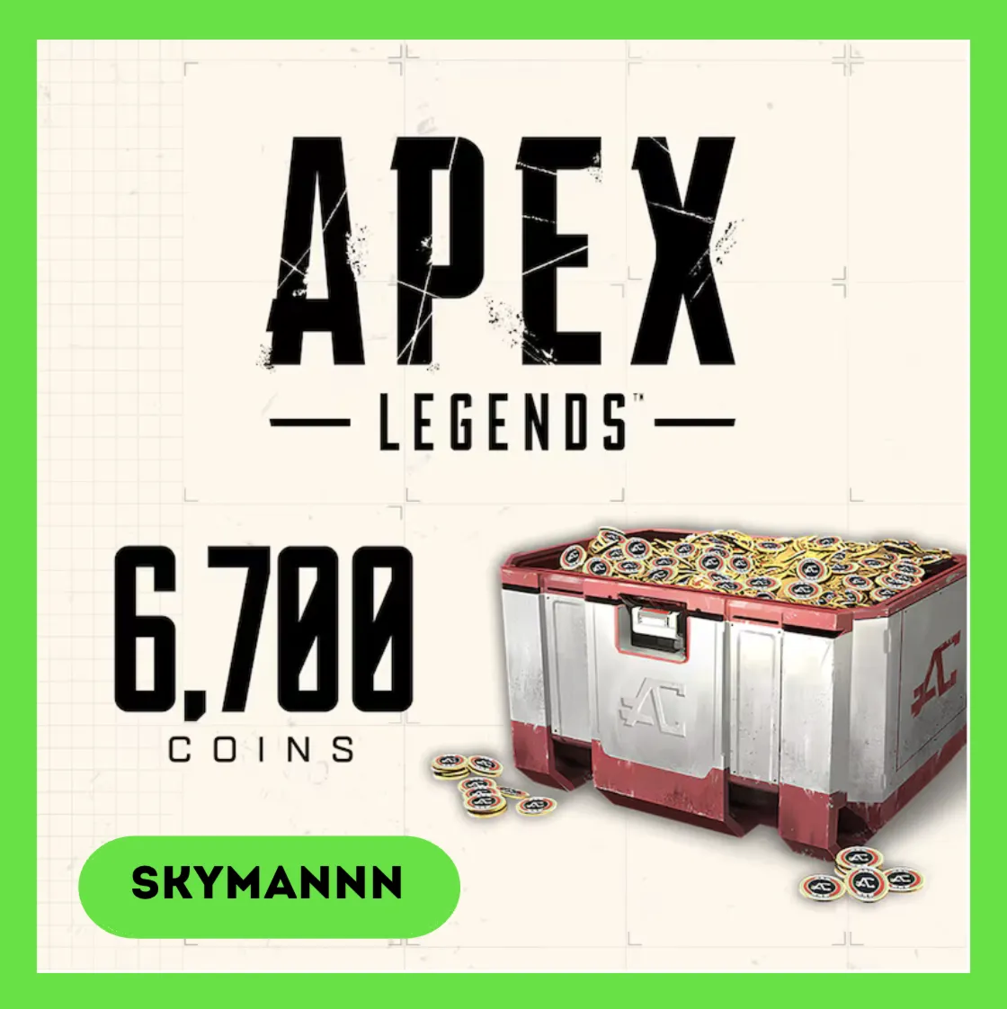 6700 Apex Coins | Apex Legends Xbox КЛЮЧ GLOBAL