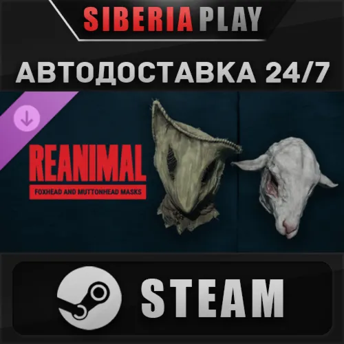 REANIMAL - Foxhead and Muttonhead Masks DLC STEAM RU/KZ/UA/СНГ