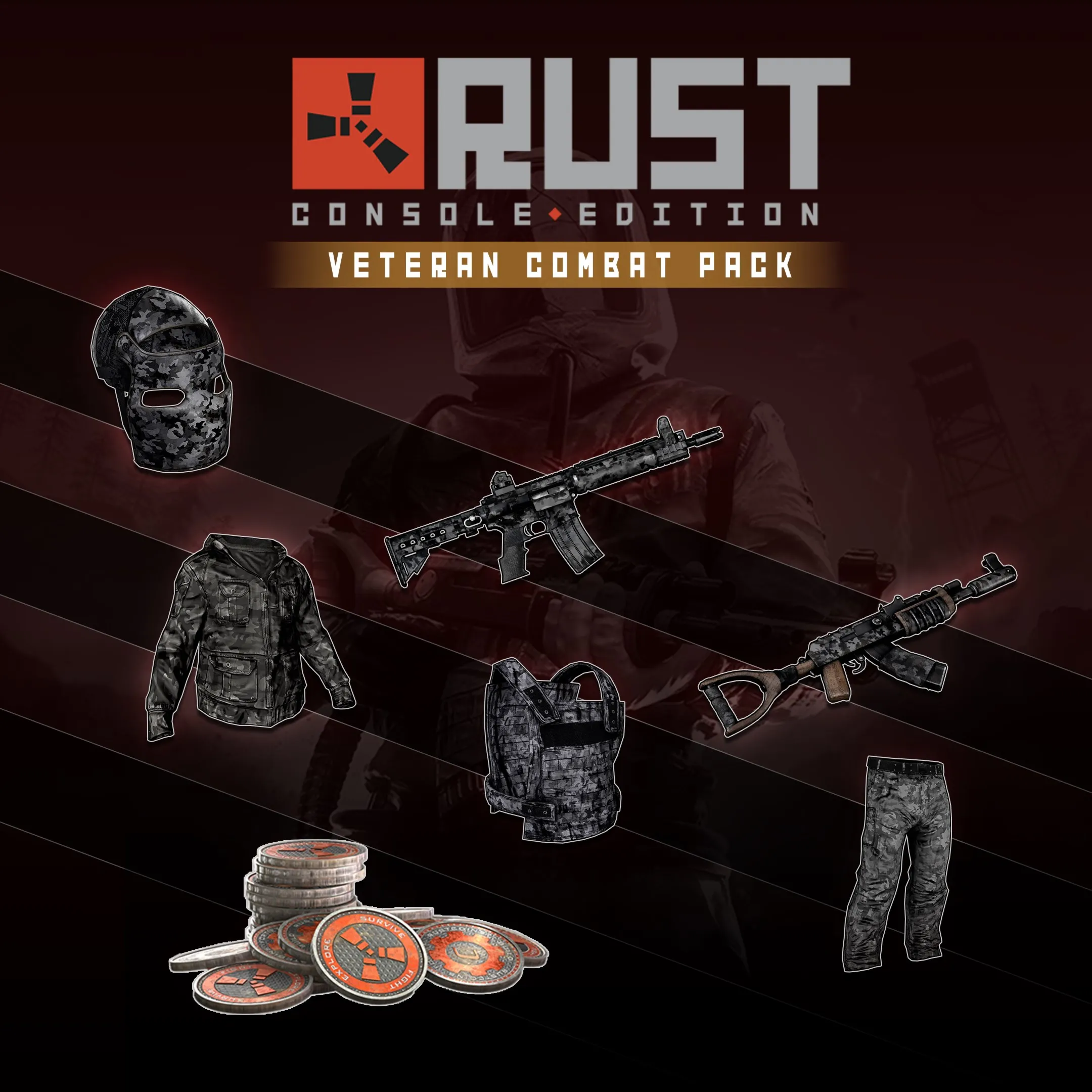 Rust Console Edition Dark Camo Bundle | XBOX | На любой аккаунт