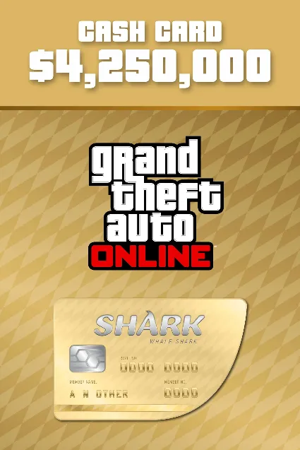 GTA Online: Whale Shark Cash Card (Xbox Series X|S) | XBOX | На любой аккаунт