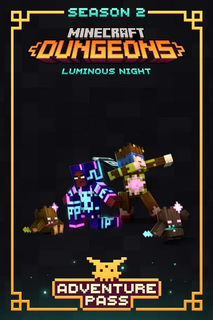 Minecraft Dungeons: Luminous Night Adventure Pass | XBOX | На любой аккаунт