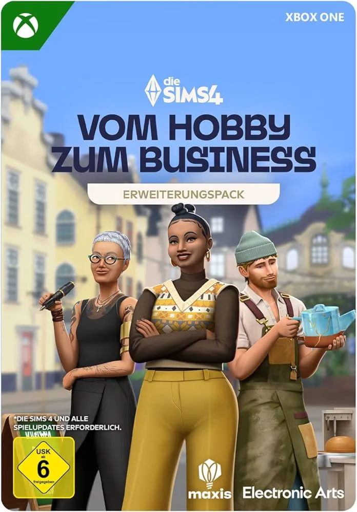 The Sims 4 Businesses & Hobbies Expansion Pack XBOX ONE SERIES DLC КЛЮЧ