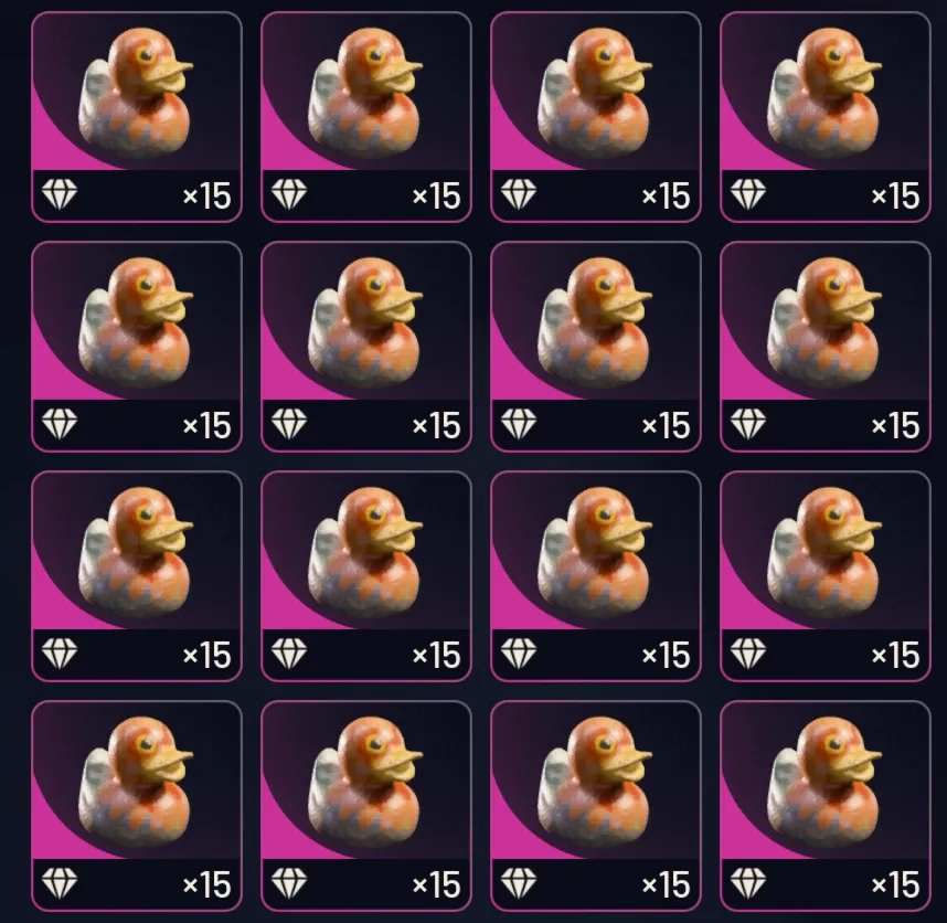 15x Familiar Duck (Epic) / All platforms
