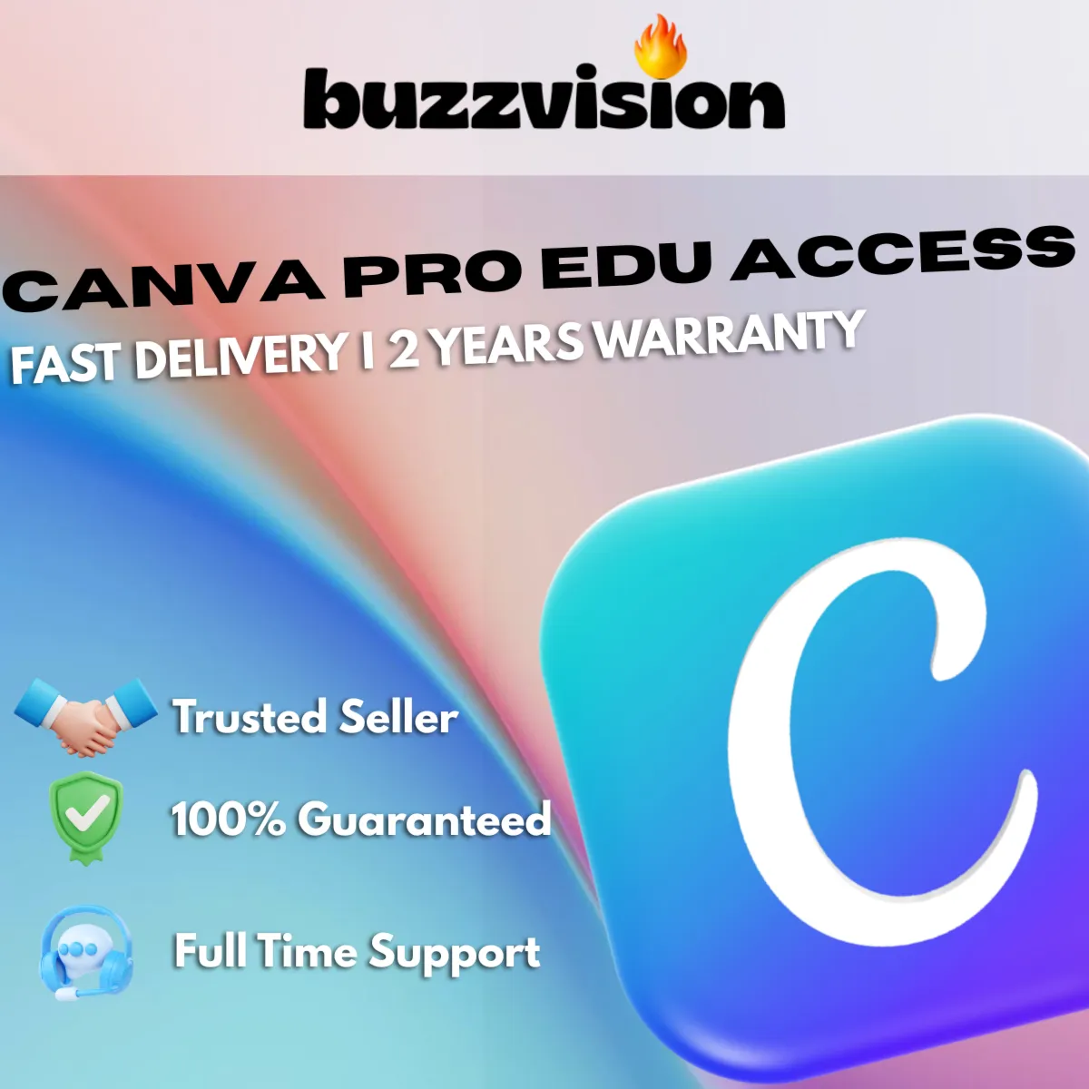 Canva Pro Edu | Instant access on your email