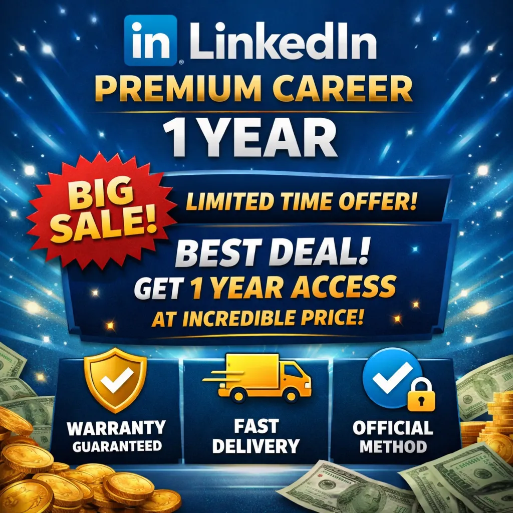 Подписка LinkedIn Premium Career на 1 год (глобальная)