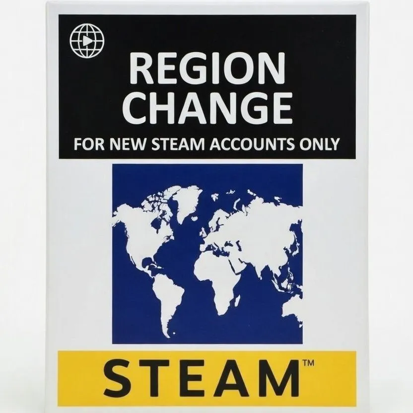 Изменить регион Steam ТОЛЬКО ДЛЯ НОВЫХ аккаунтов Steam
