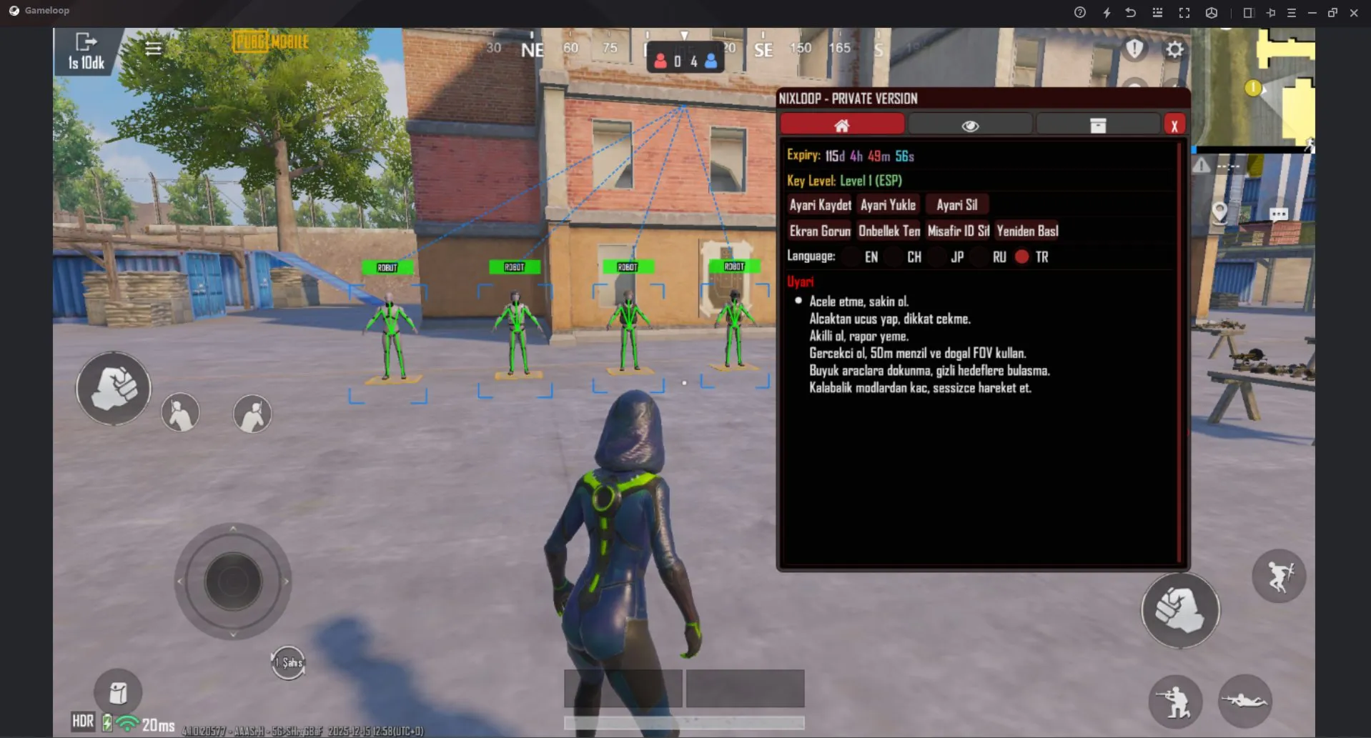 PUBG MOBILE ESP 30day