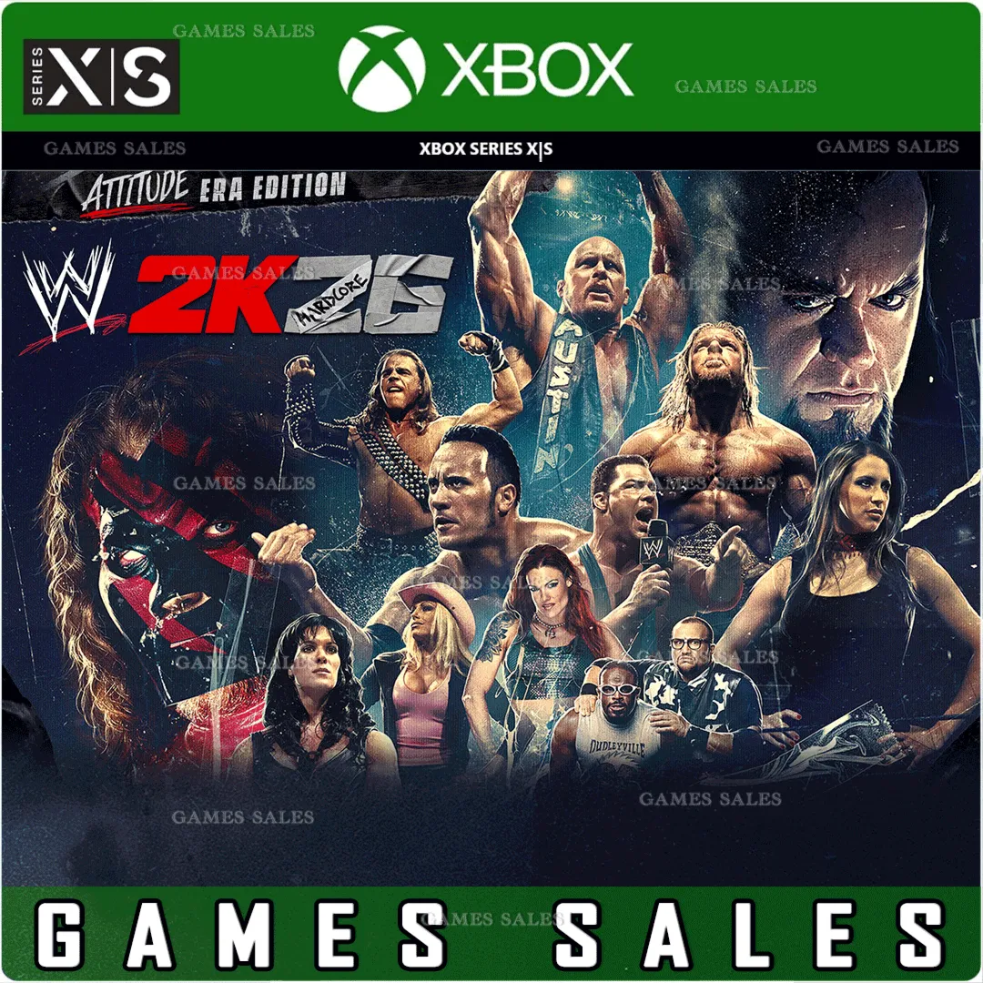 ️WWE 2K26 ATTITUDE ERA EDITION️XBOX SERIES X|SКЛЮЧ