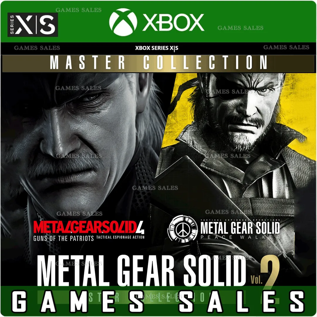 ️METAL GEAR SOLID: MASTER COLLECTION VOL.2️XBOX SERIES X|SКЛЮЧ