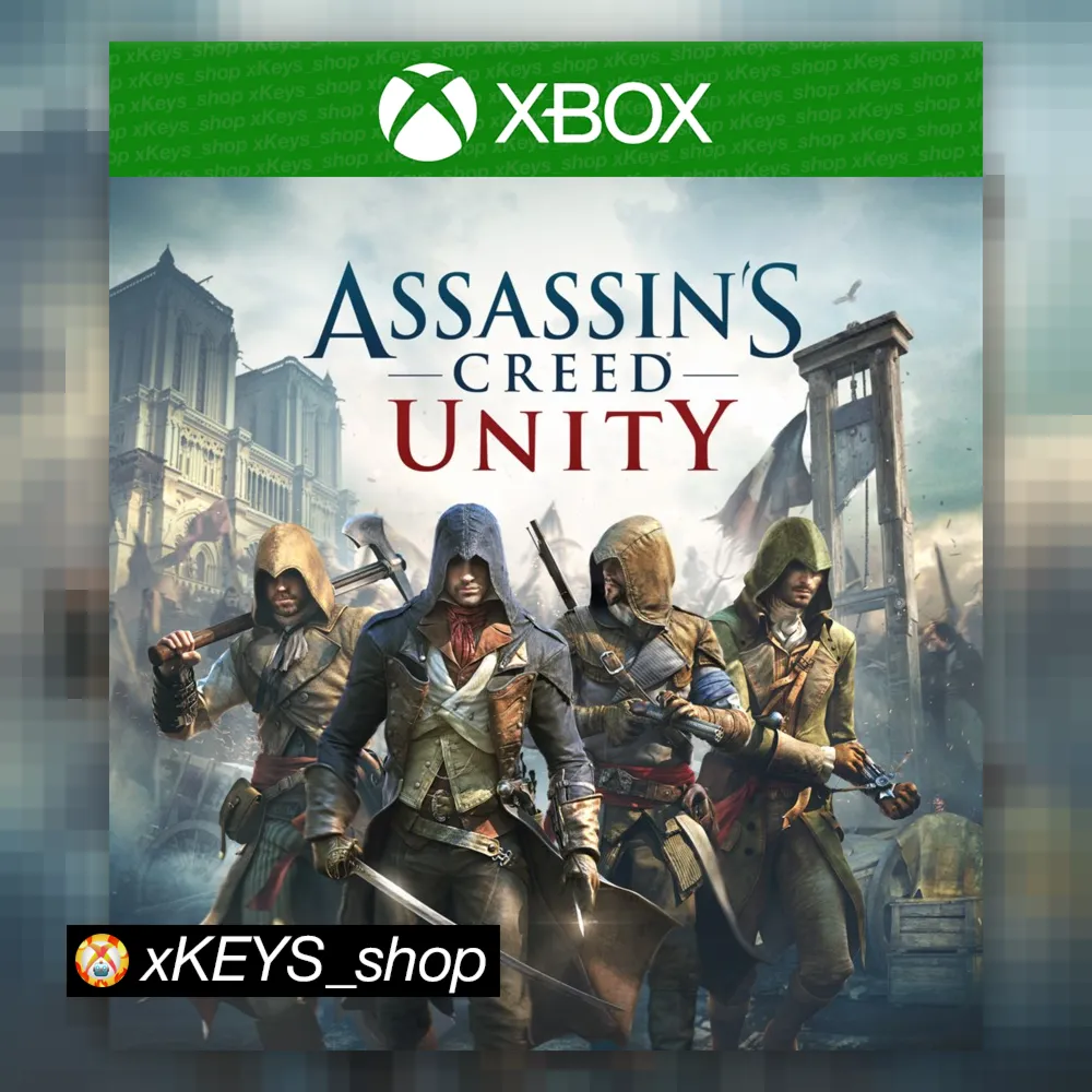 Assassin's Creed Unity ИГРА (на русском)  XBOX КОД КЛЮЧ