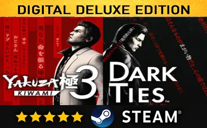Yakuza Kiwami 3  Dark Ties - Deluxe Edition・STEAM・PC НА 60 ДНЕЙ