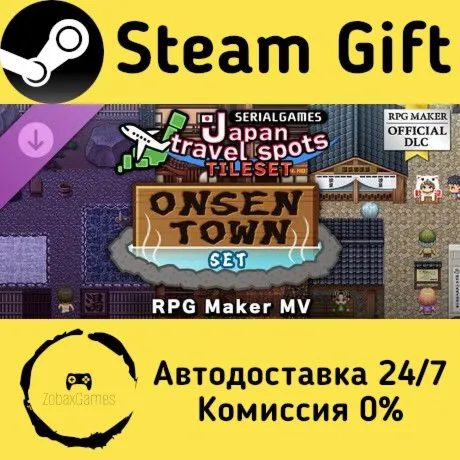  RPG Maker MV - SERIALGAMES Japan travel spots ONSENTown SET ???? Steam Gift