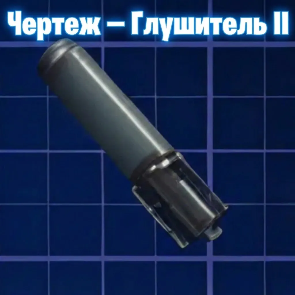 ЧЕРТЕЖ - ГЛУШИТЕЛЬ 2 ARC Raiders