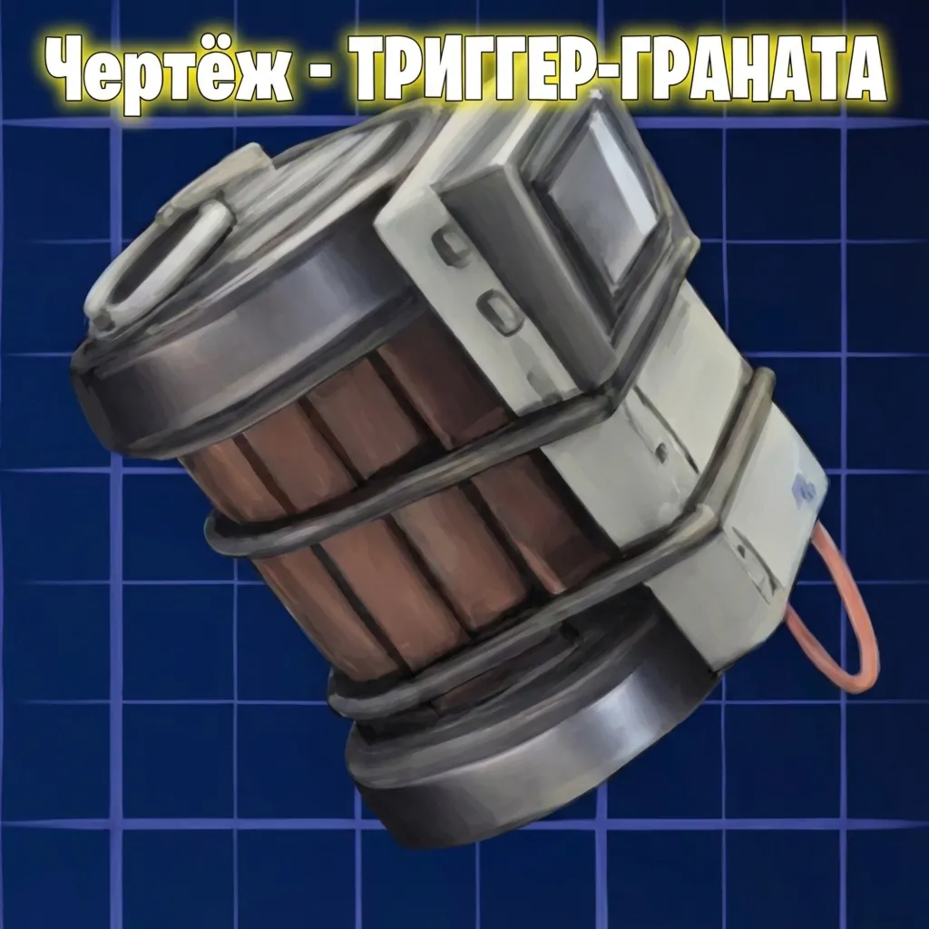 ЧЕРТЕЖ - ТРИГГЕР-ГРАНАТА ARC Raiders