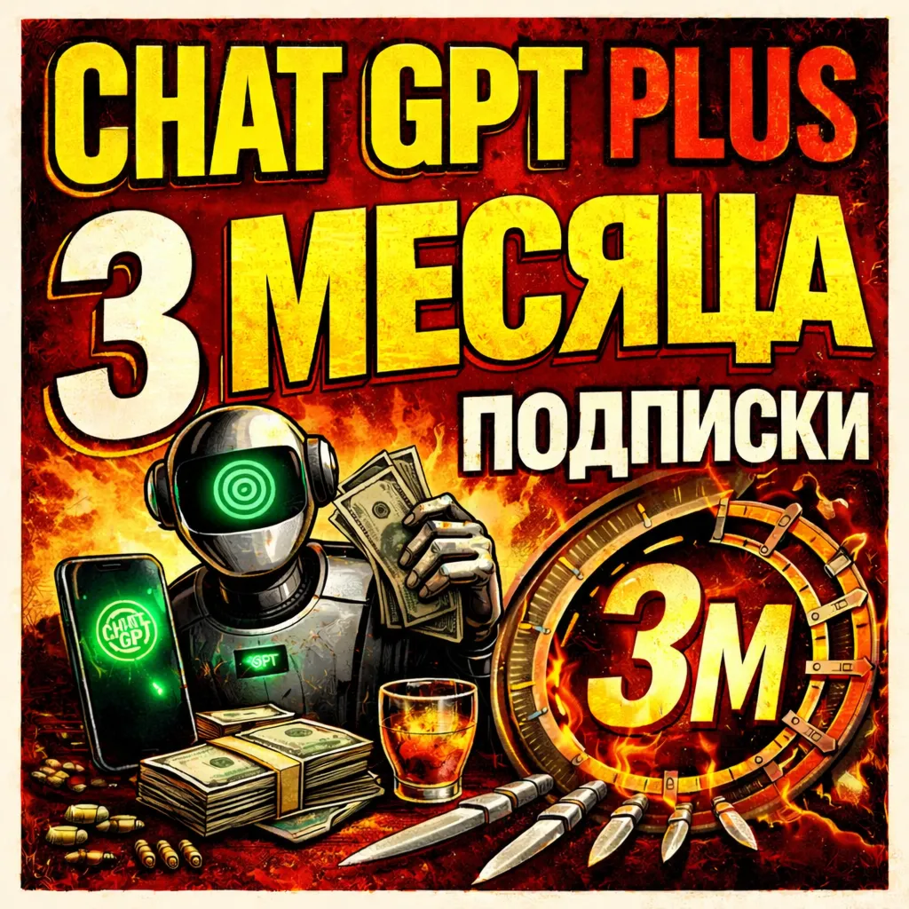 Chat GPT Plus 5.2 | 3 месяца подписки  |ChatGPT Premium